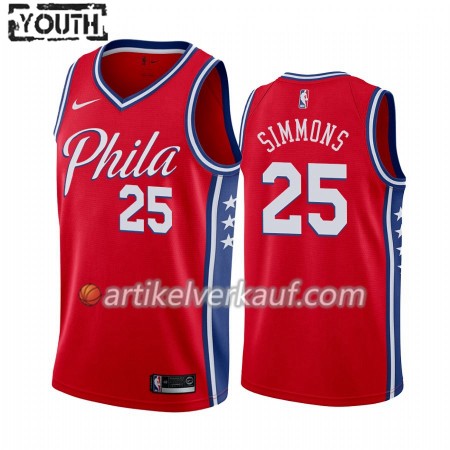 NBA Philadelphia 76ers Trikot Ben Simmons 25 Nike 2019-2020 Statement Edition Swingman - Kinder